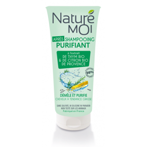 Натурален балсам за мазна коса с мащерка и лимон Purifiant – Nature moi